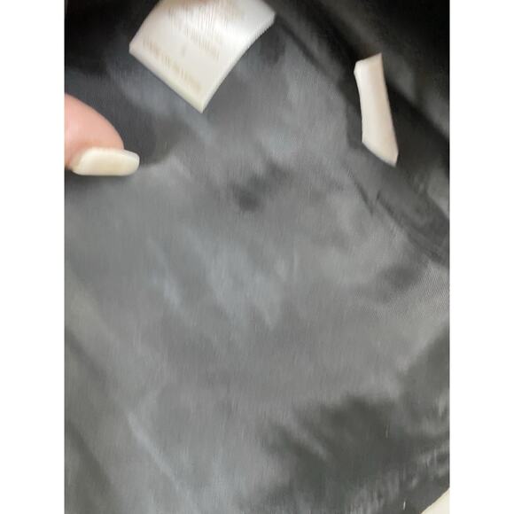 Eva Mendes Womens Black Fit Flare Dress Sleeveless Size 4 - Picture 7 of 12